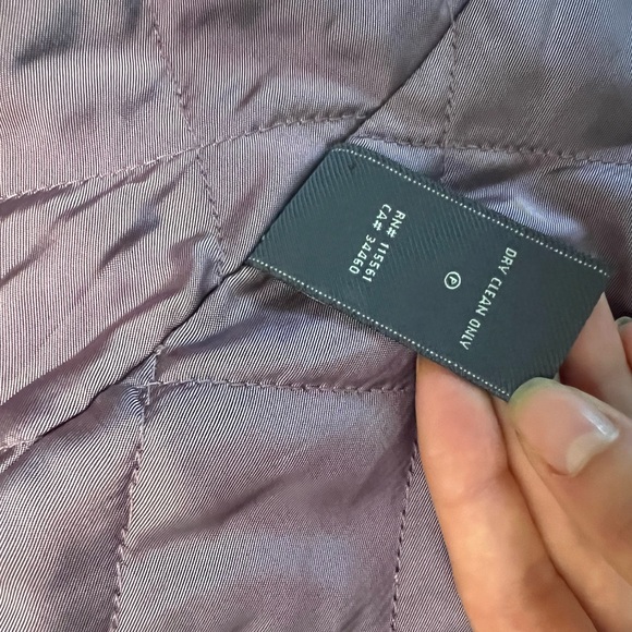 7 for all mankind black trench coat - Picture 5 of 7